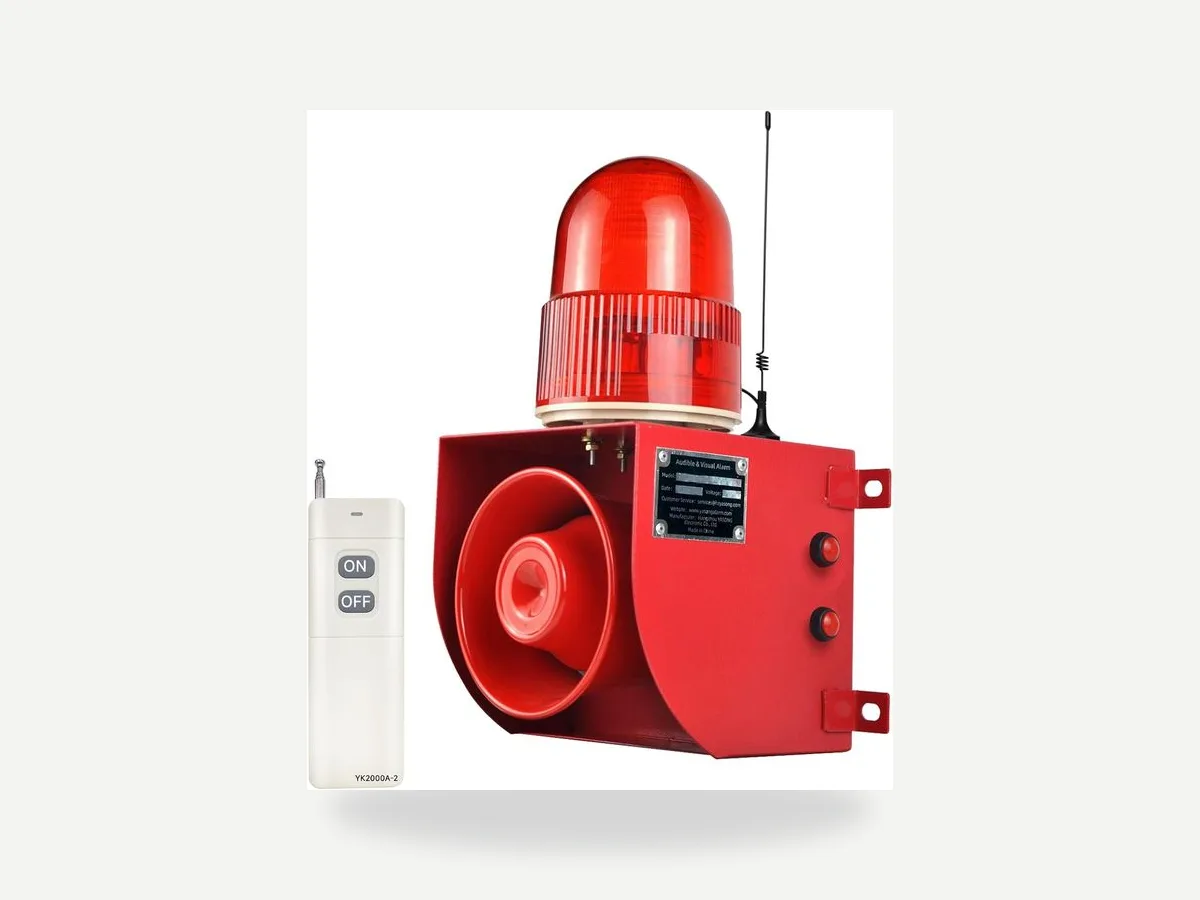 Preventive Outdoor Siren & Strobe